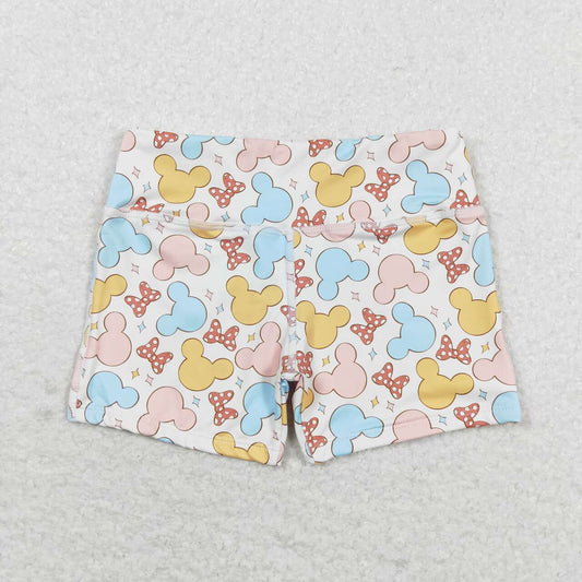 baby girls cartoon summer shorts