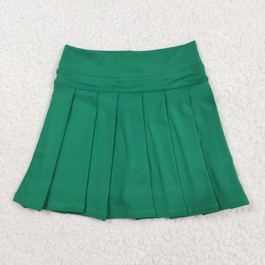 baby girl green summer yoga skirt shorts