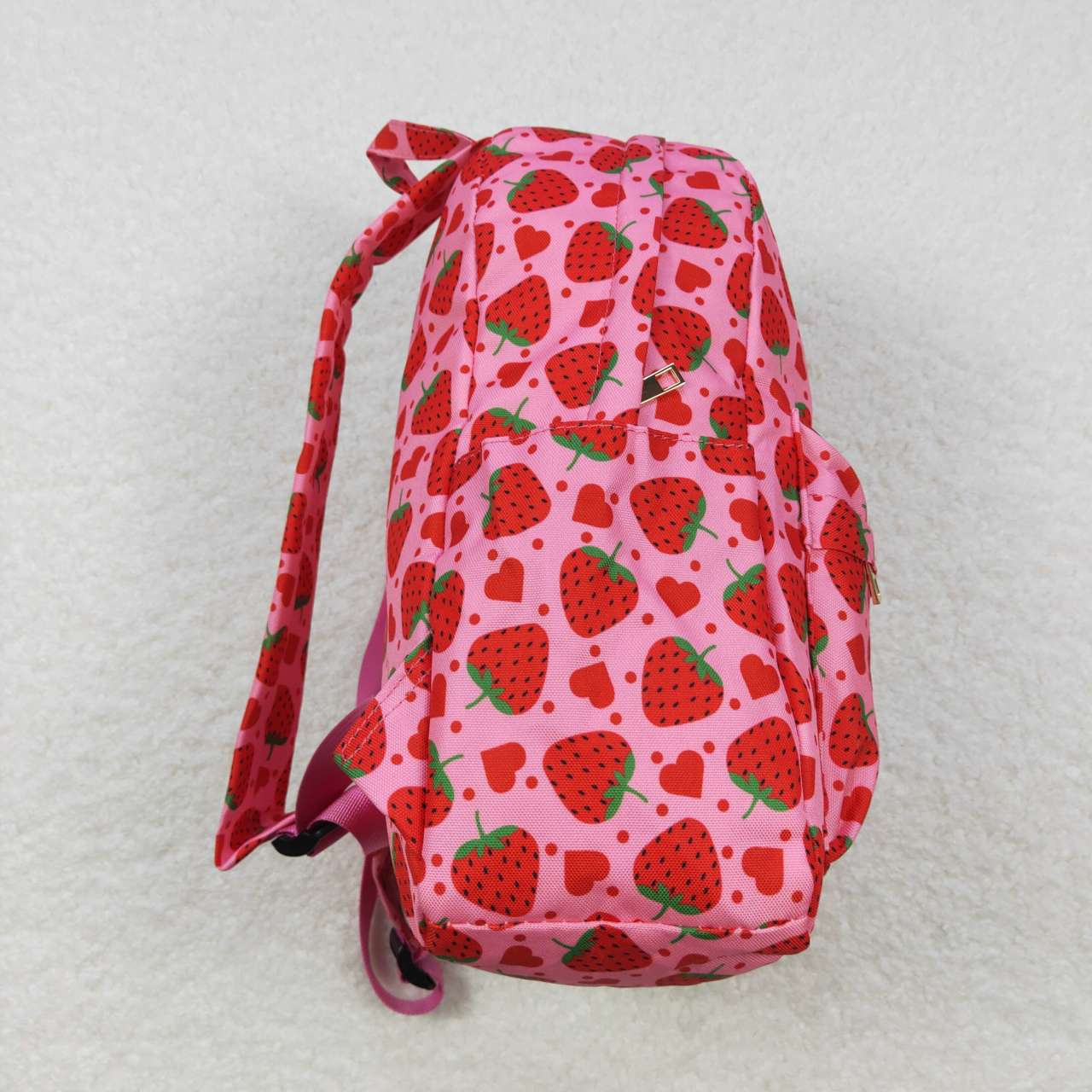 baby girls strawberry backpack kids mini backpack