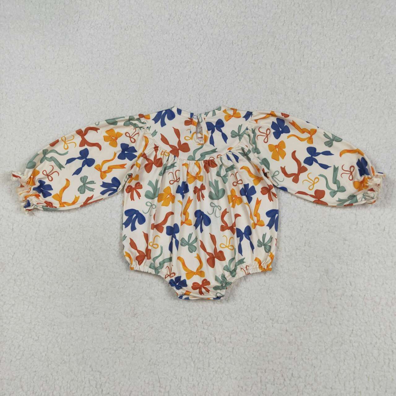 USA SHOP Toddle girls Thanksgiving smocked romper