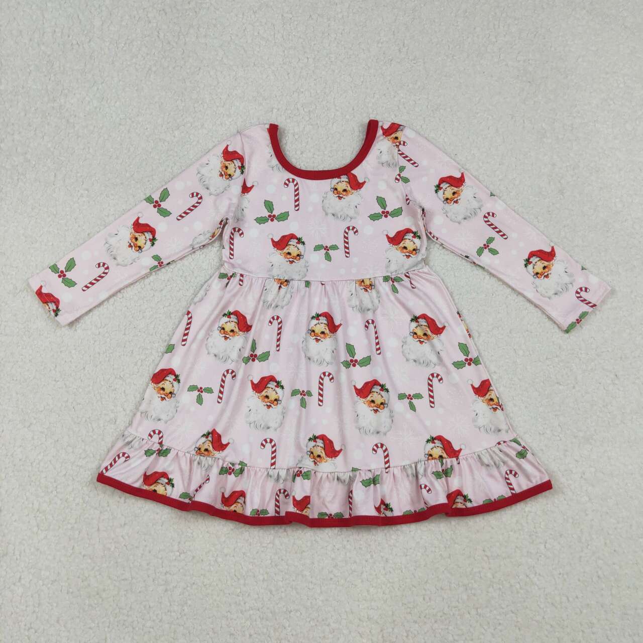 Toddle girls Christmas santa claus long sleeve dress