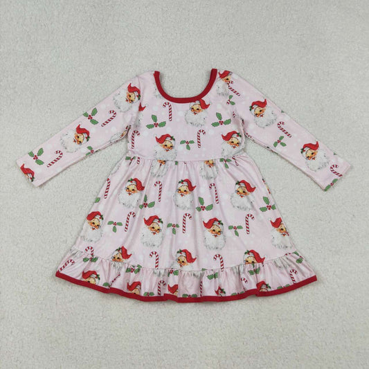 Toddle girls Christmas santa claus long sleeve dress