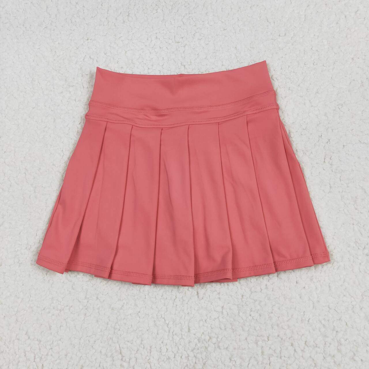 Toddle baby girls coral yoga shorts skirt