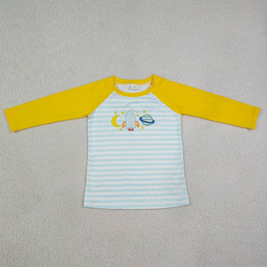 kids long sleeve embroidery top