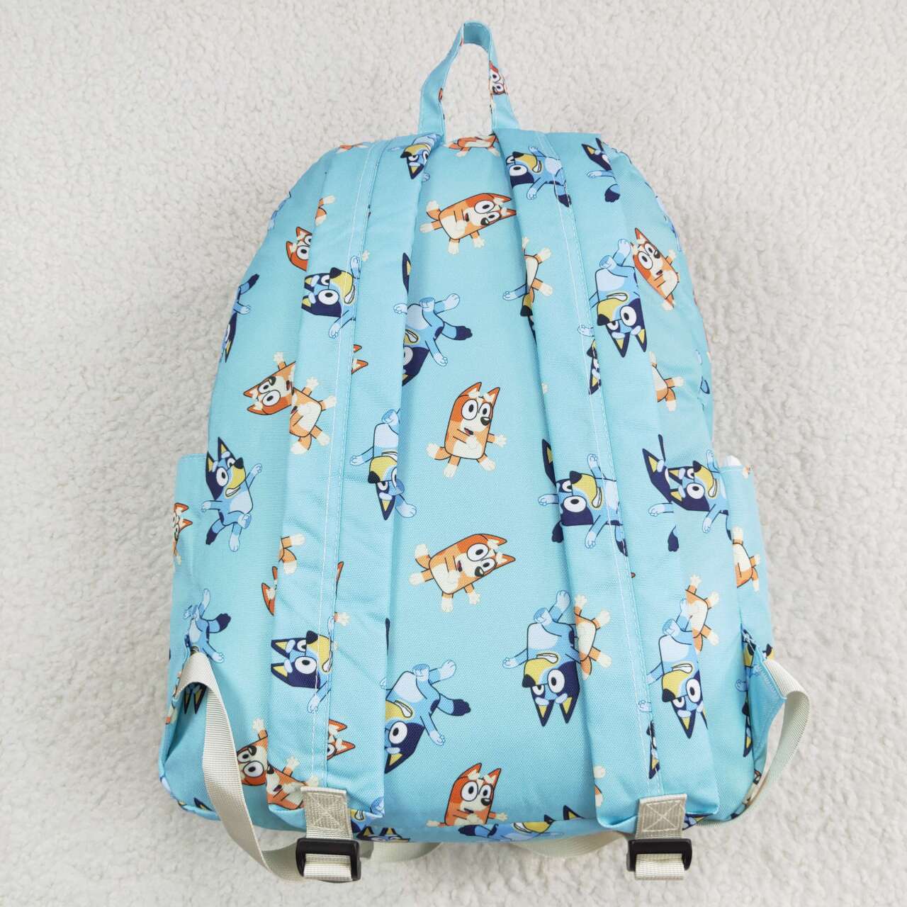 infant baby girls blue cartoon dog backpack