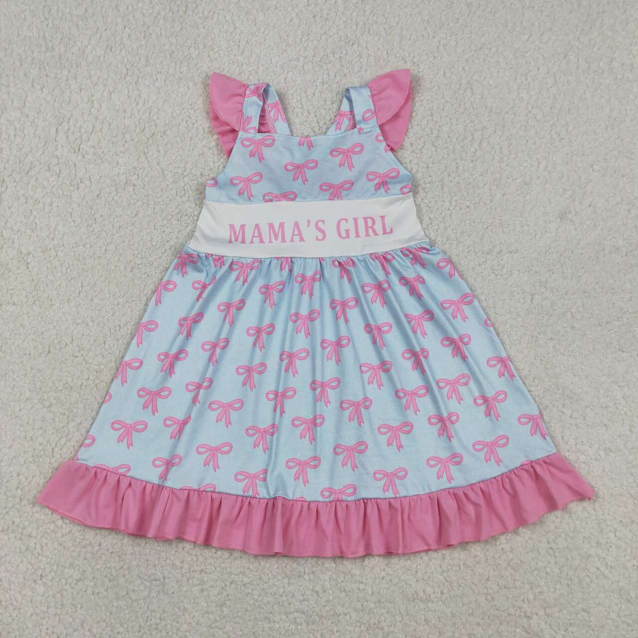 Mamas girl floral design dress