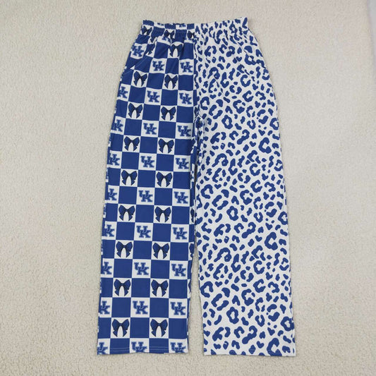 Adult women kentucky print milk silk pants