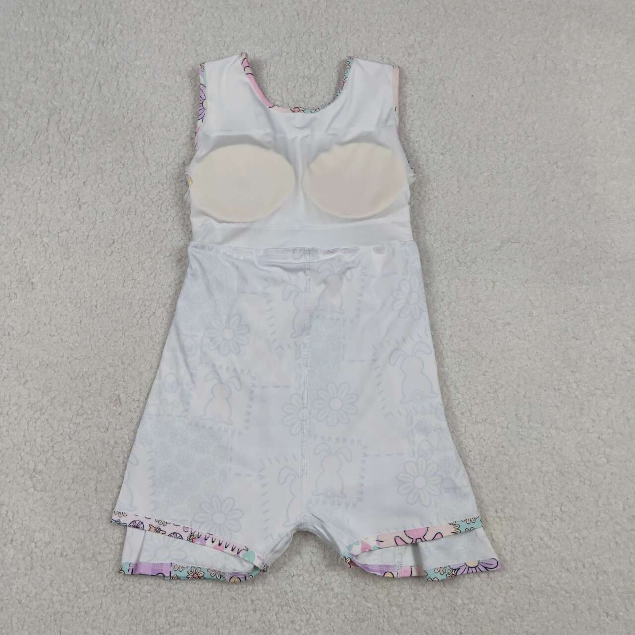 Easter bunny baby girls yoga dress
