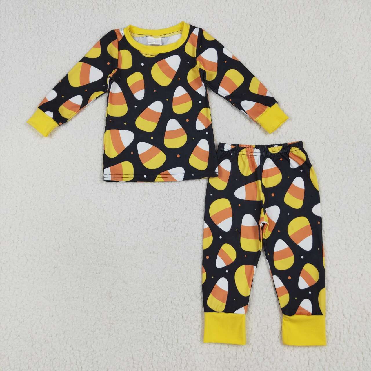 Halloween candy corn fall winter matching clothes
