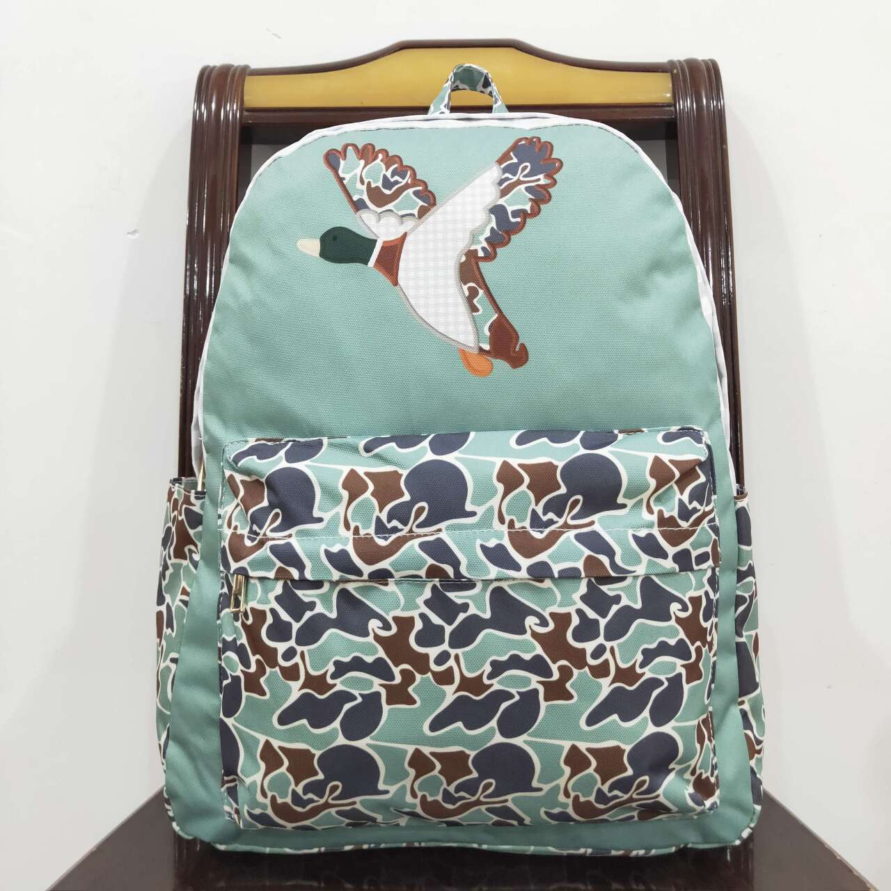 baby kids mallard duck camo  backpack