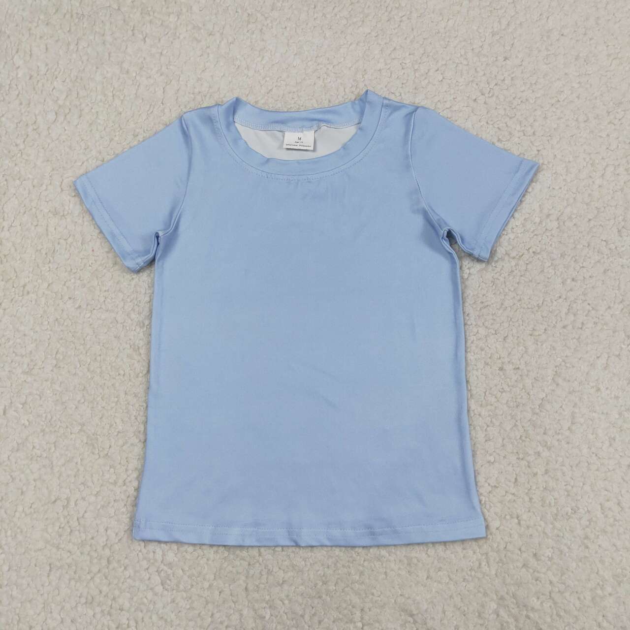 Hunting dog print boy short sleeve top