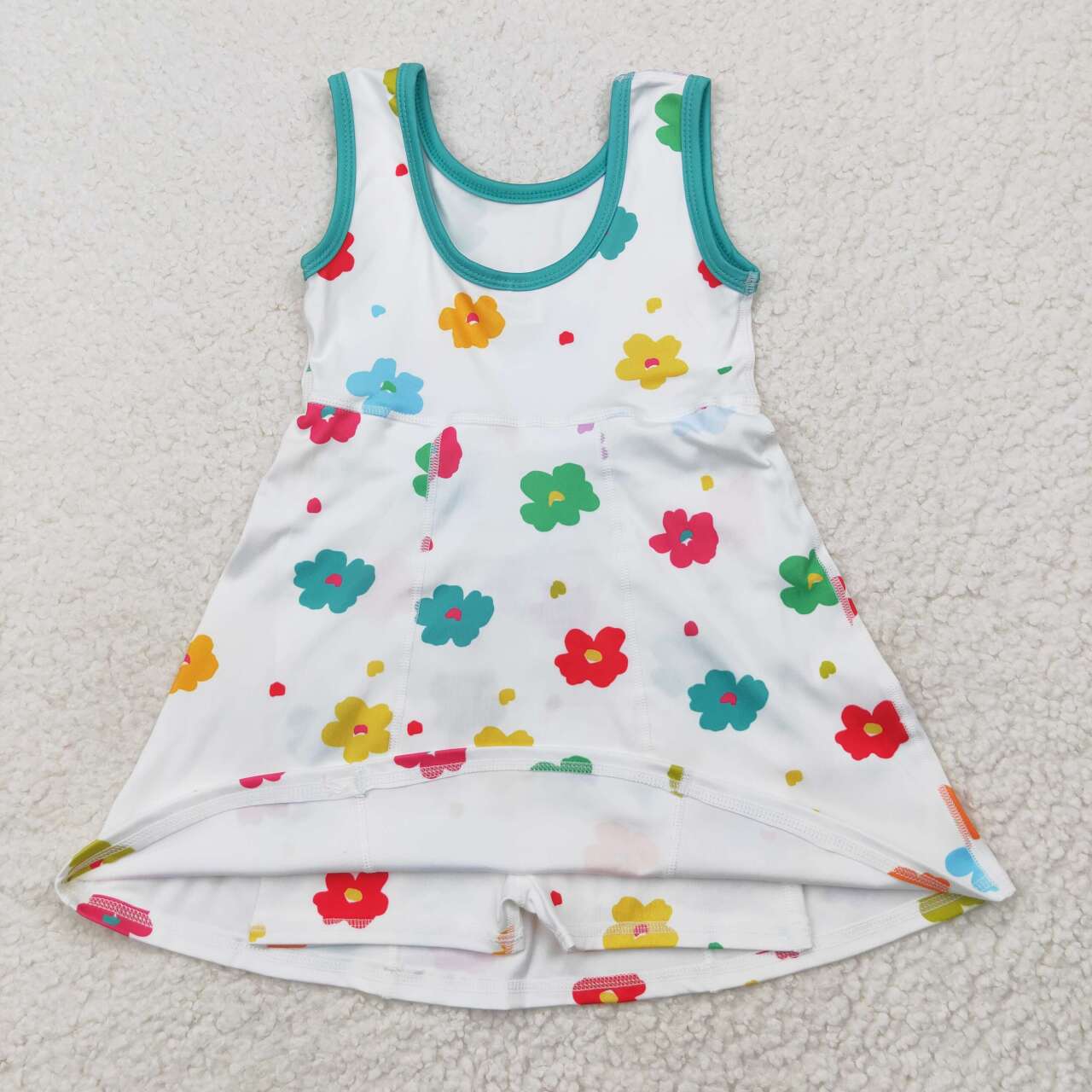 Baby girls floral yoga active wear dress