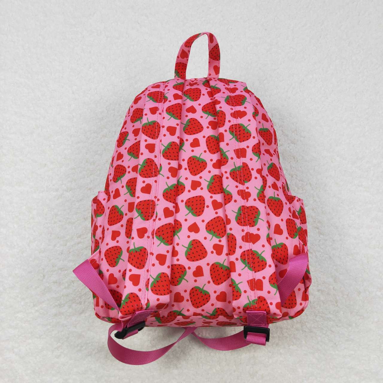 baby girls strawberry backpack kids mini backpack