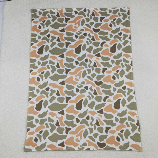 toddle kids camouflage soft blanket