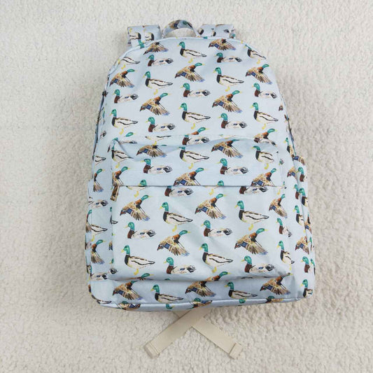 Mallard duck mini backpack