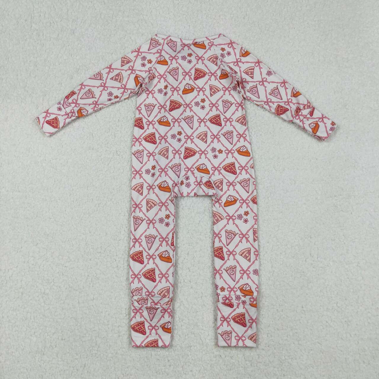 Thanksgiving  design toddle baby zip romper