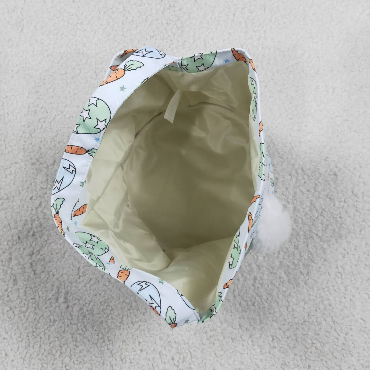 toddle baby Easter bunny carrots basket bag
