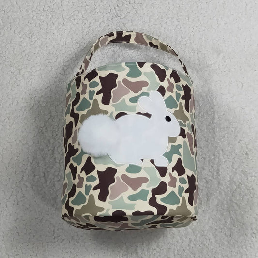 toddle baby camo bunny basket bag
