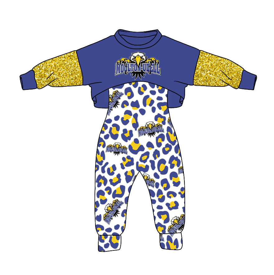 baby girls team jumpsuit 2pcs clothes set