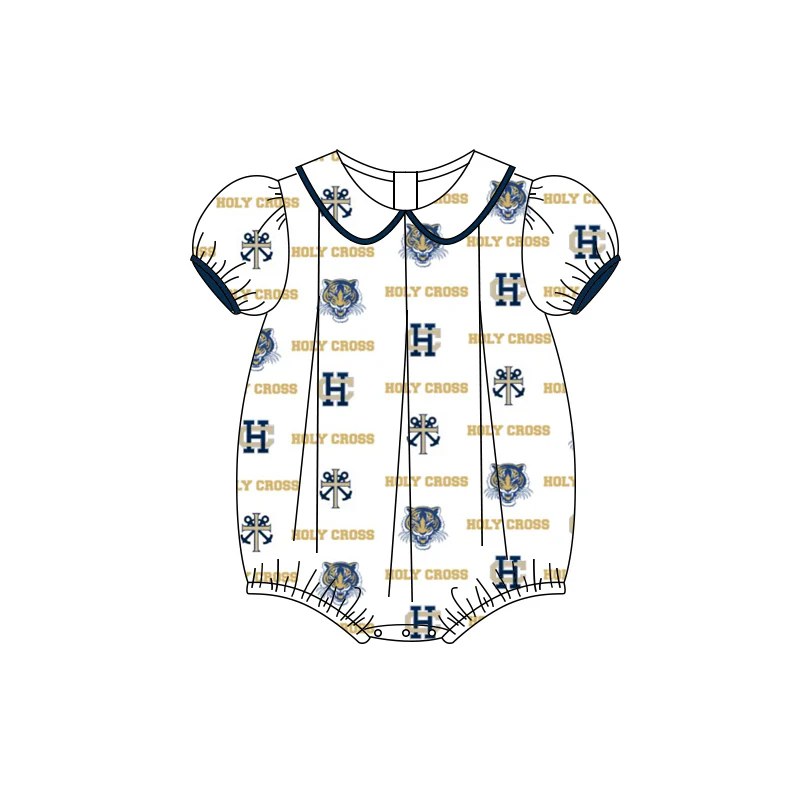 toddle baby girl team design romper