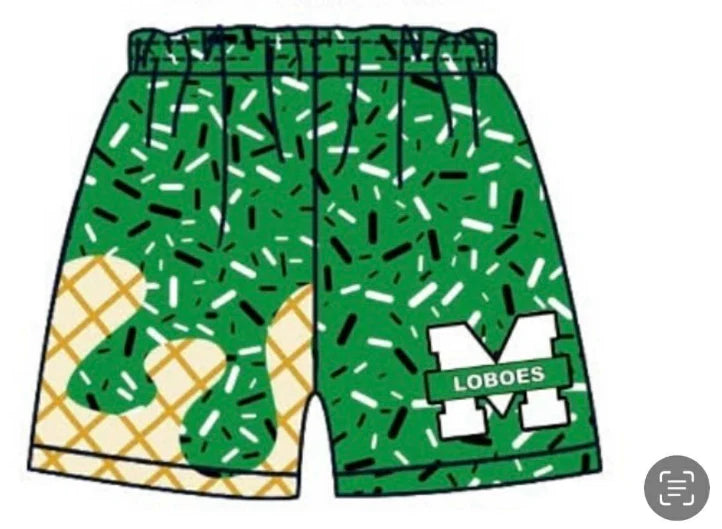 toddle baby custom team shorts