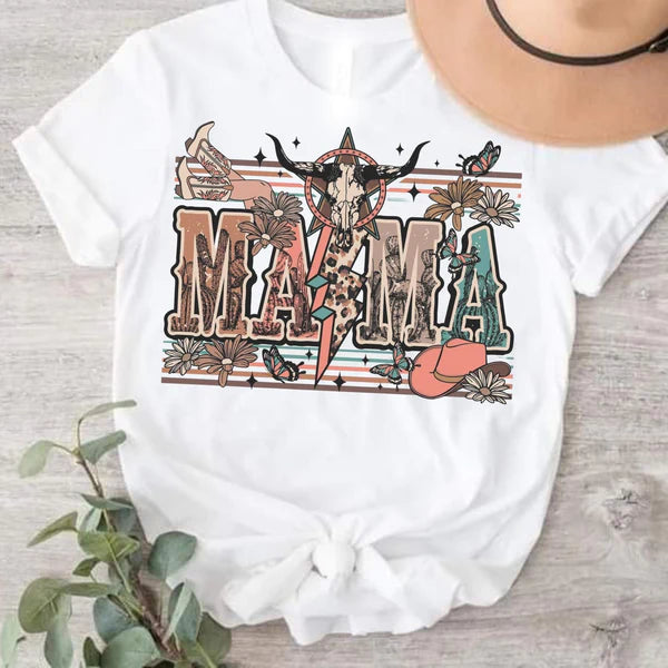 western Mama Adult short sleeve t-shirt