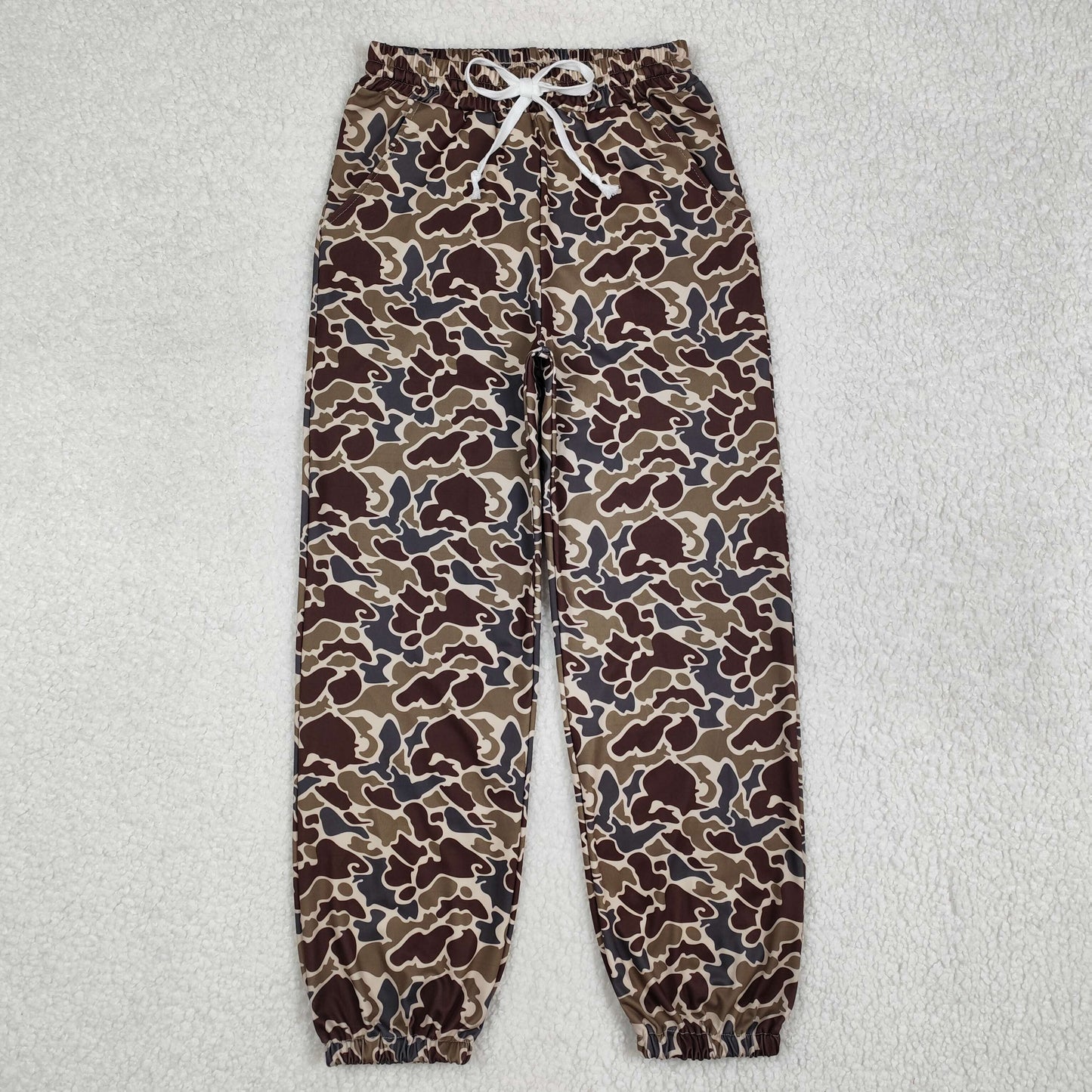 Adult women active wear bottomland camo yoga pocket pants