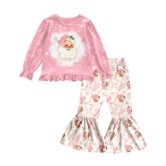 wholesale girls christmas santa claus clothing set