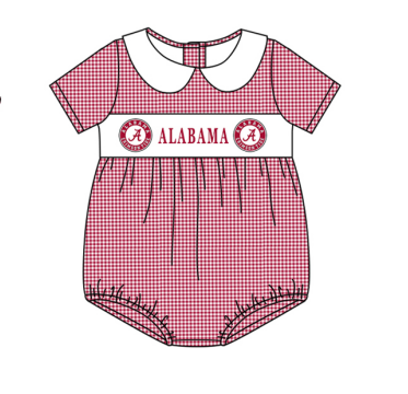 baby college team romper