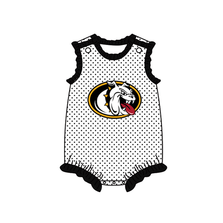 toddle girls tiger team design romper