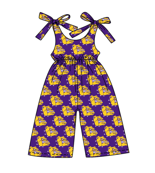 toddle girls team design jumpsuit