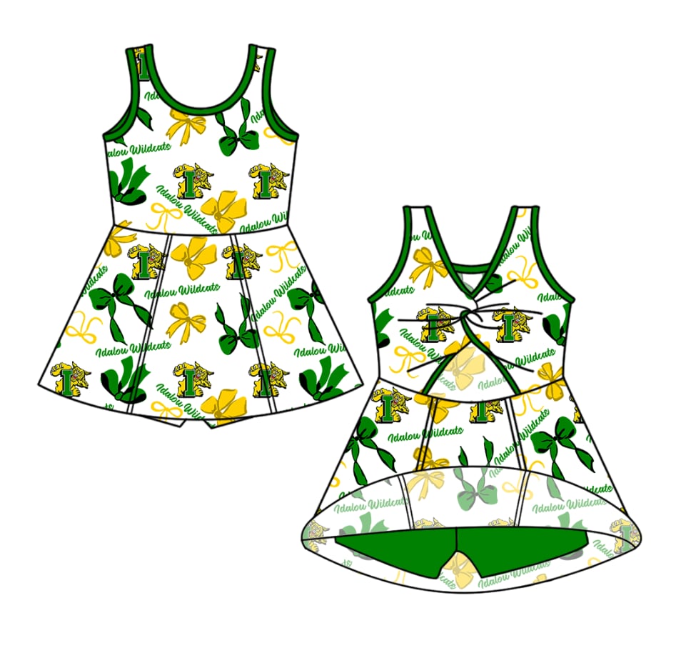 toddle girls short sleeve team dress