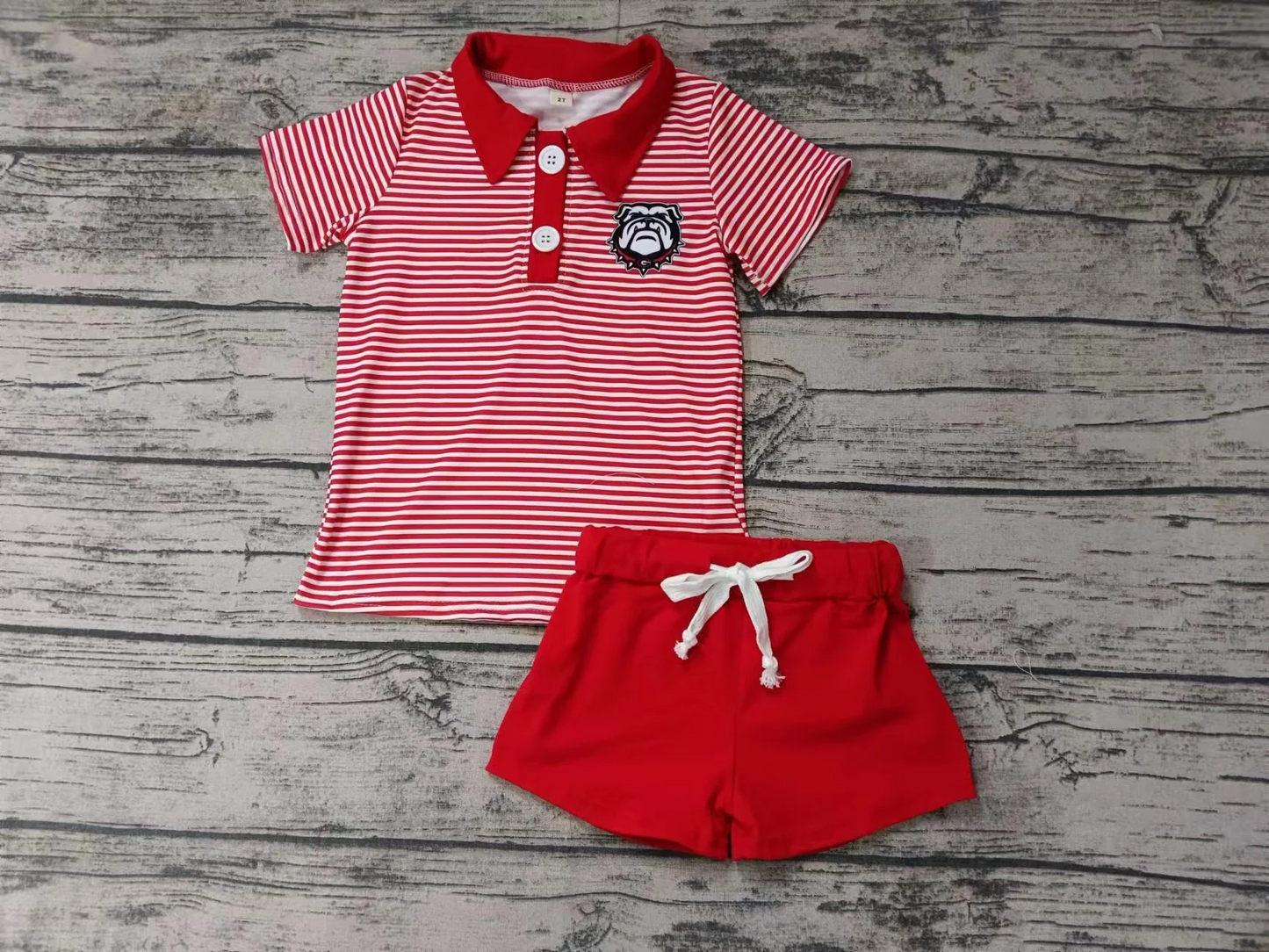 baby  boy  team dog design outfit