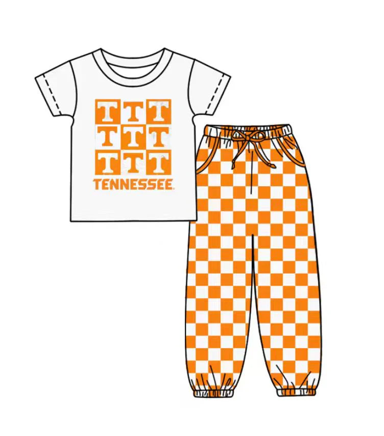 Toddle kids college team design outfit