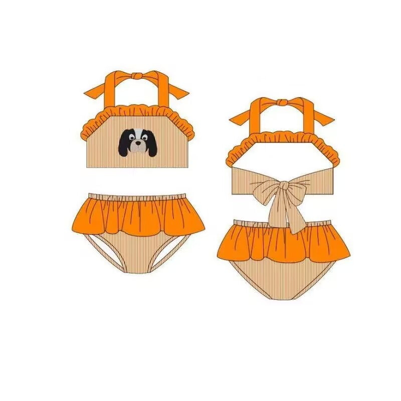 baby girls summer two pieces bathing suit