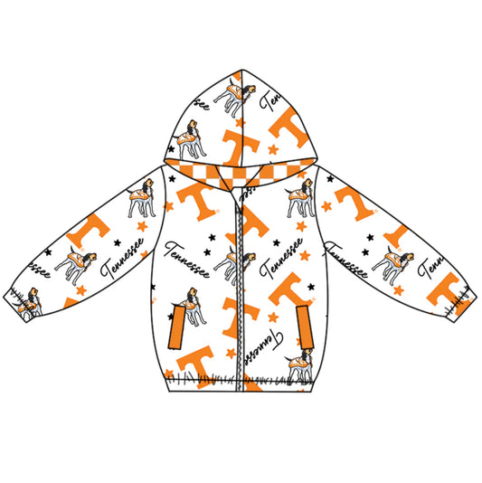 Kids baby long sleeve custom team hoodie top