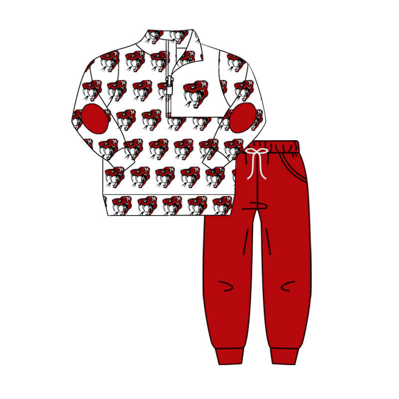 baby boy long sleeve college team design clothes