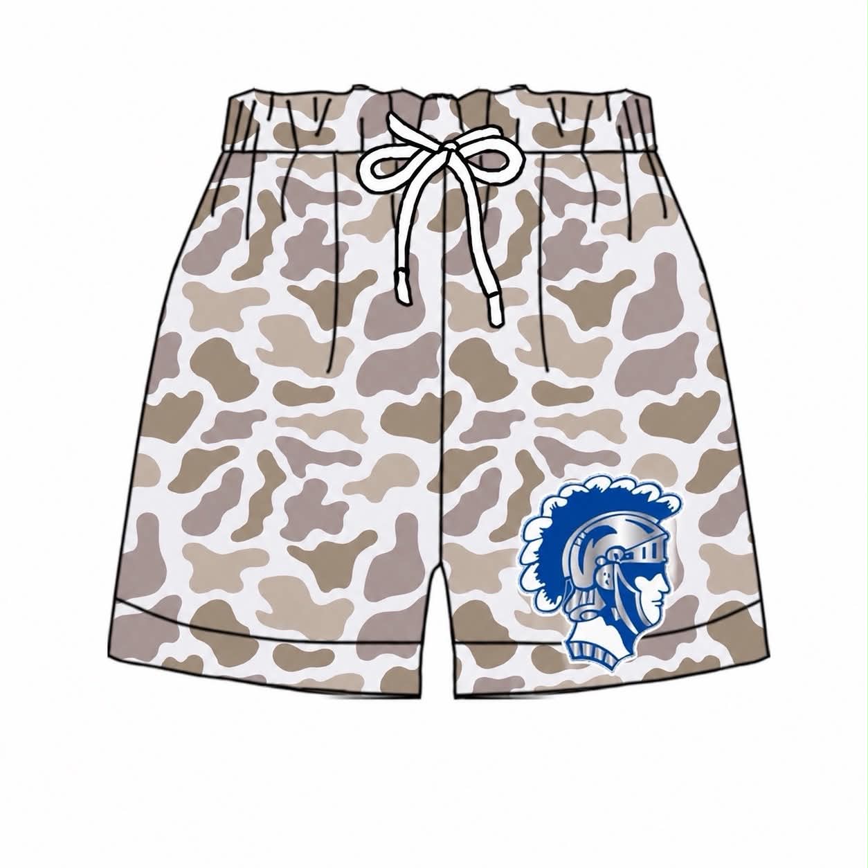 Custom Team Design Mama and Me summer Shorts girl collegiate shorts