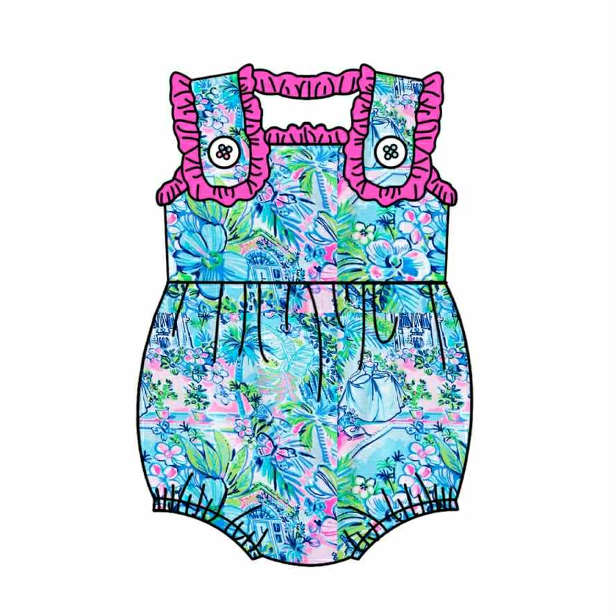 toddle baby girl summer design romper