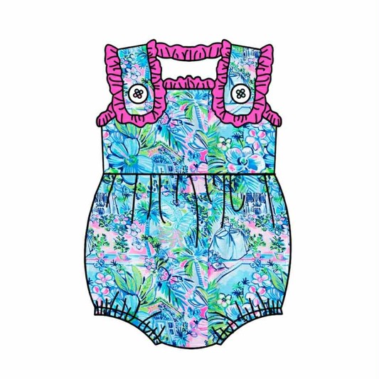 toddle baby girl summer design romper