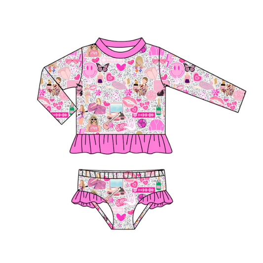 baby girls summer two pieces bathing suit,deadline March 24th