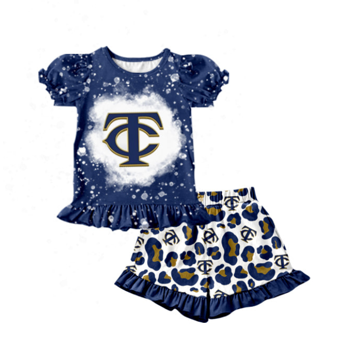 infant baby girls team outfit