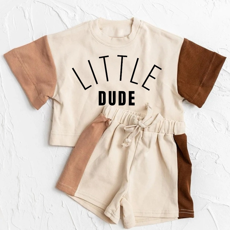 Little dude summer fashion clothes
