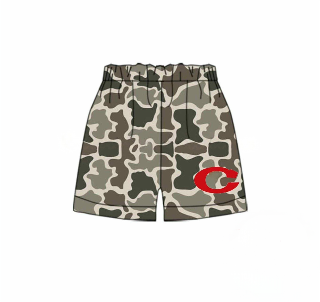 toddle baby  custom team shorts