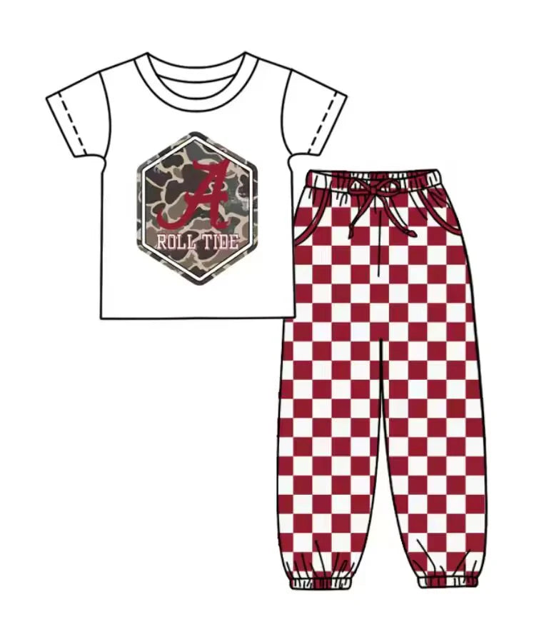 Toddle kids college team design outfit