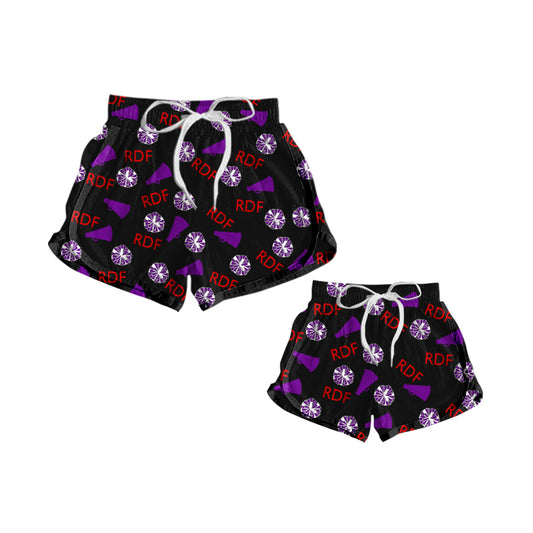 Adult kids family design custom team summer shorts