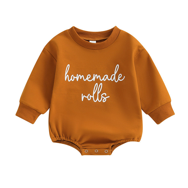 Wholesale Baby Homemade Rolls Romper