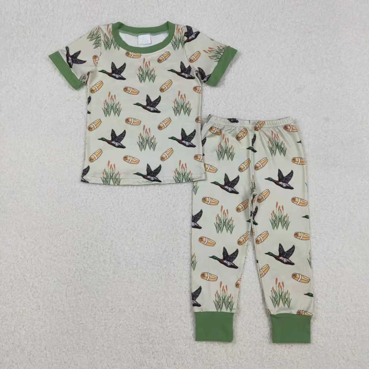 Duck call design sister brother matching clothes