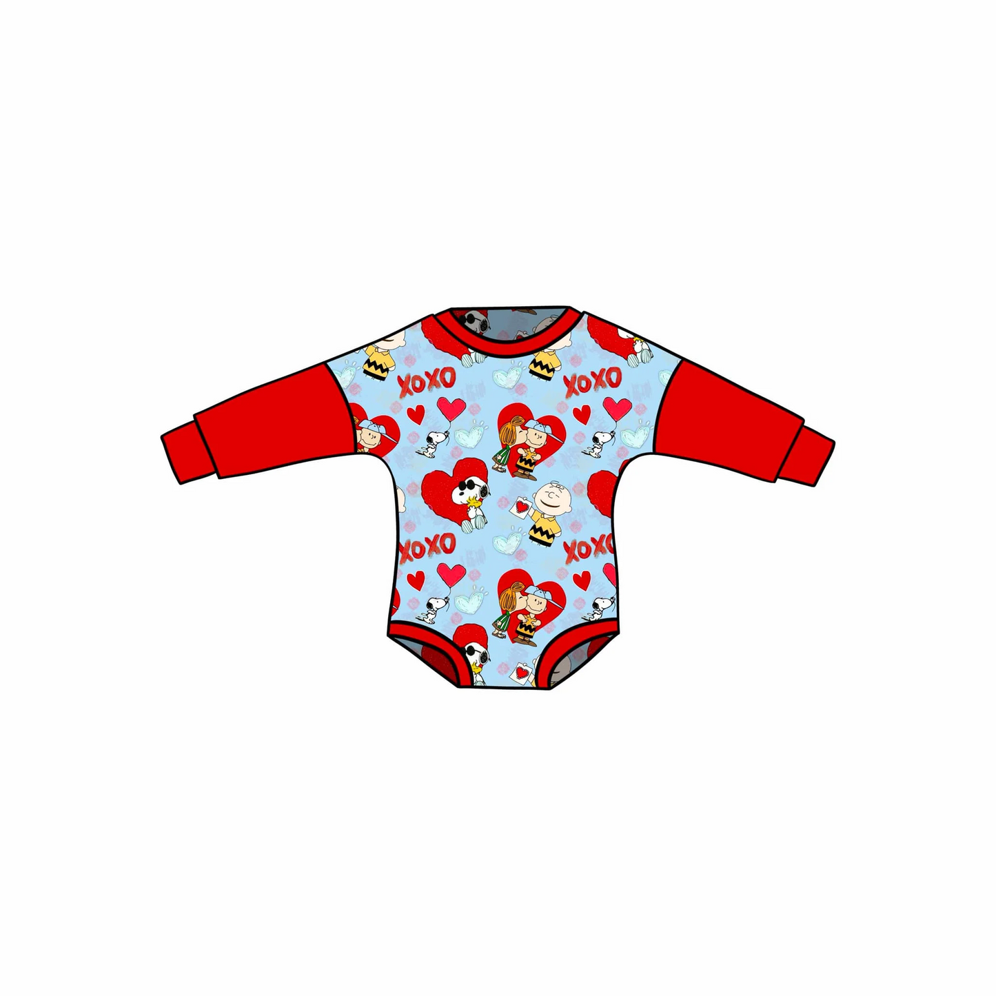 toddle baby Valentines heart romper