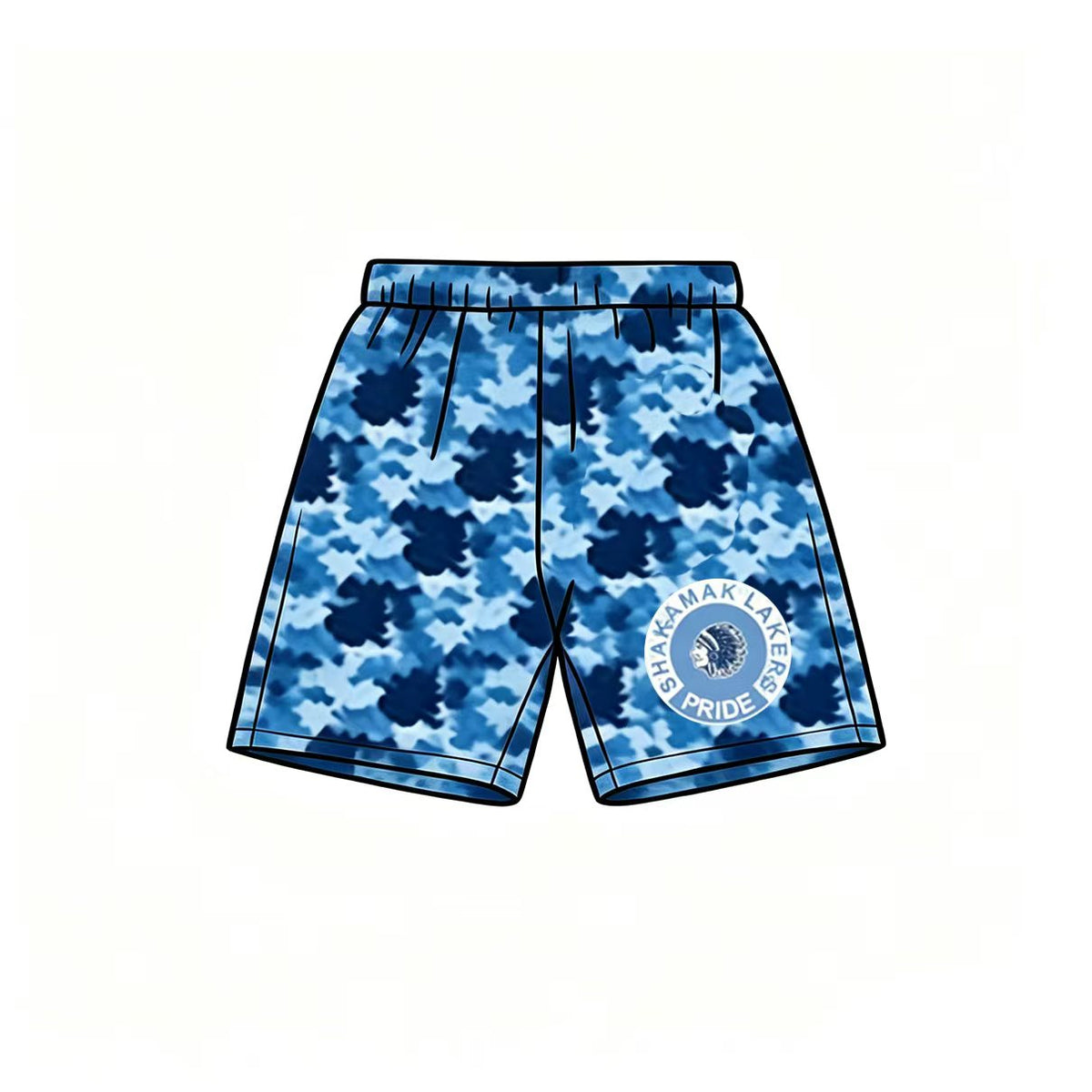 Toddle baby custom team design summer shorts